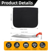 THROWFUN 12/24 Pack 9Cr17 stainless steel- 6.1''(length) 0.12''(thick) , throwing knives set  Full-Tang Throwing Set, with Nylon Sheath for Competition and Recreation Silvery Darts-FB-YF026